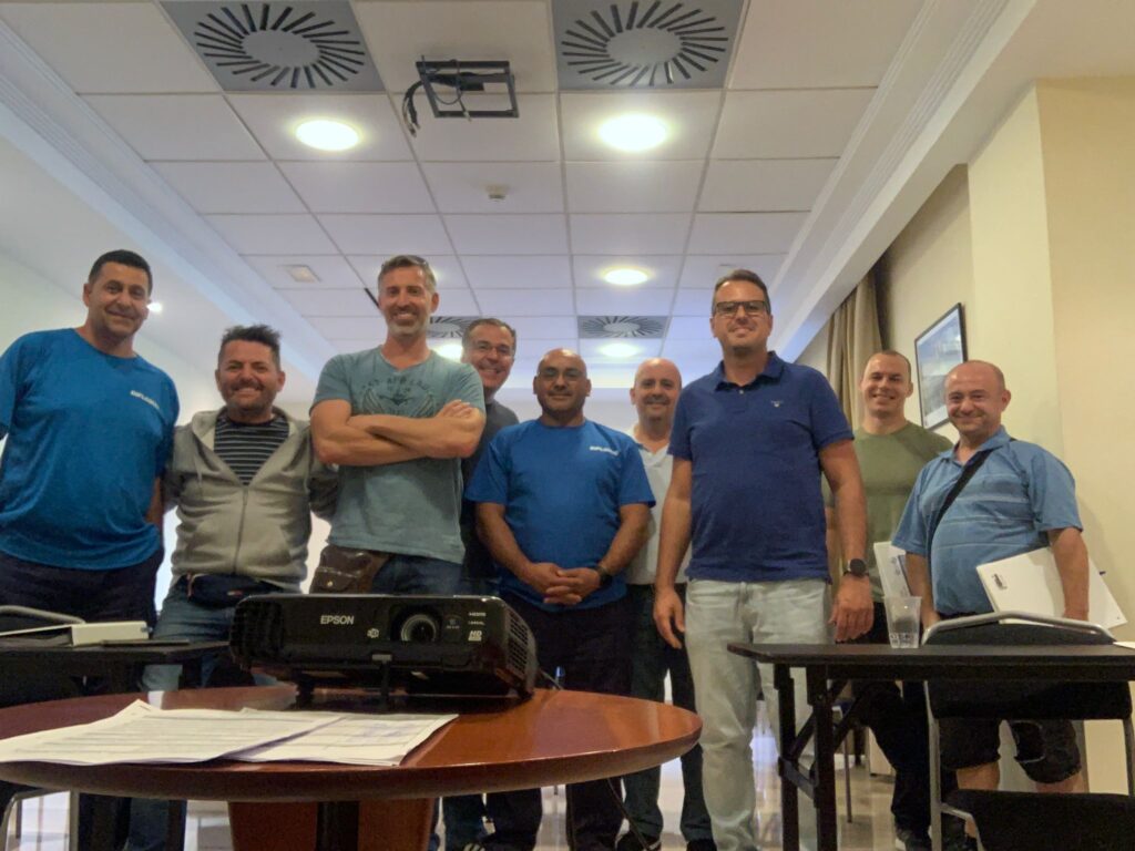 Impartido en Arona, Tenerife, el curso de Renovación Legionella.